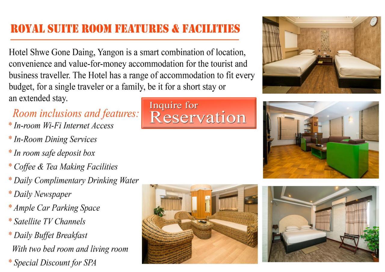 Hotel Shwe Gone Daing, Yangon Eksteriør bilde
