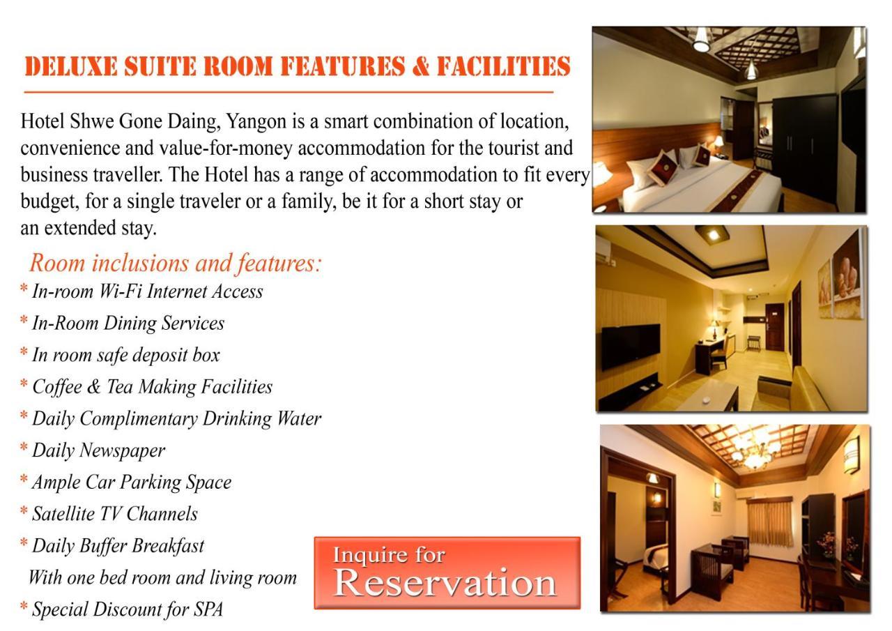 Hotel Shwe Gone Daing, Yangon Eksteriør bilde